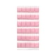 thumbnail image 1 of Uñas reutilizables, duraderas, de juguete para niños, fáciles de usar, soporte para arcilla de uñas, postizas Rosa, 1 of 9
