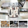 thumbnail image 6 of Yayeee Ashtray with Lid for Cigarette Smokeless Stainless Steel Home Ash Holder, Beige Christmas Forest, 6 of 7