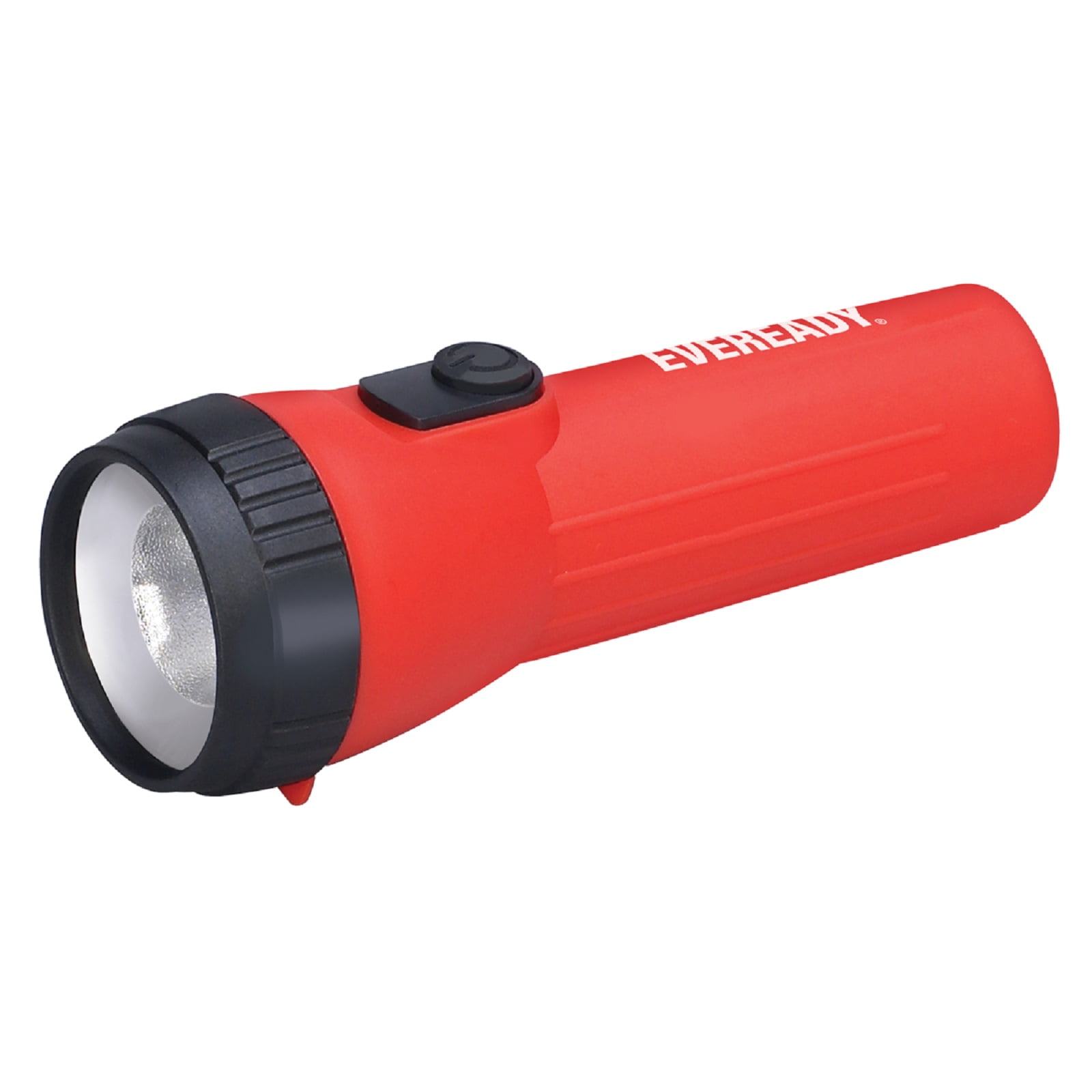 Red Eveready Flashlight 3251NBP New Classic USA Made 2 D Cell Battery 