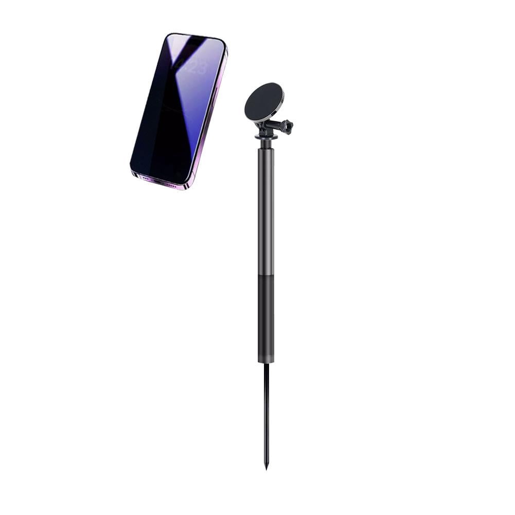 QHUDLV Ball Head Mobile Phone Magnetic Stand Outdoor Fishing Hand Stick Tools Swing R2Z1 Accessories Photography Insertion Selfie