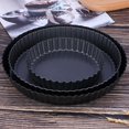 thumbnail image 3 of Baking Mold 6/8/9 Non-stick Carbon Steel  Bottom Baking Tray Pizza Pie Plate Cake Mold, 3 of 3