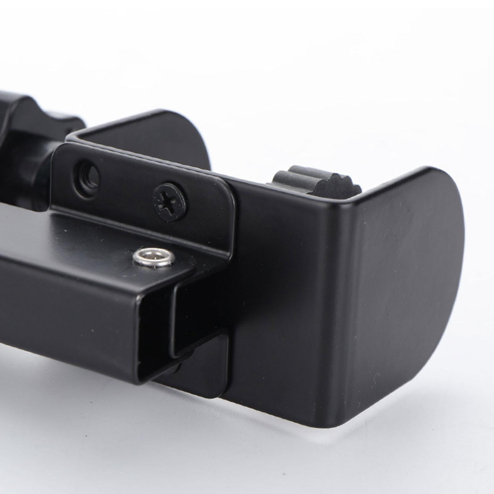 Under Desk Keyboard Tray Clamp Folding Bracket Adjustable for Home Office for 1-8cm Thickness