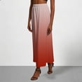 thumbnail image 6 of Jsaierl Women's Ombre Satin Maxi Skirt, High Waist Flowy Mermaid Skirt, Elegant Long Skirt for Evening Party, 6 of 8