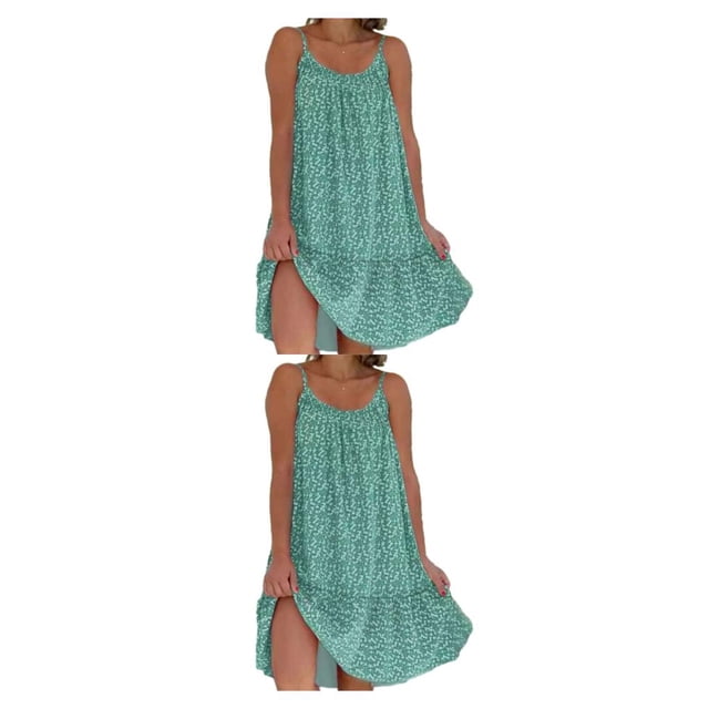 Vestido bohemio elegante y cómodo Sonducket largo vintage multifuncional hombros descubiertos rojo S