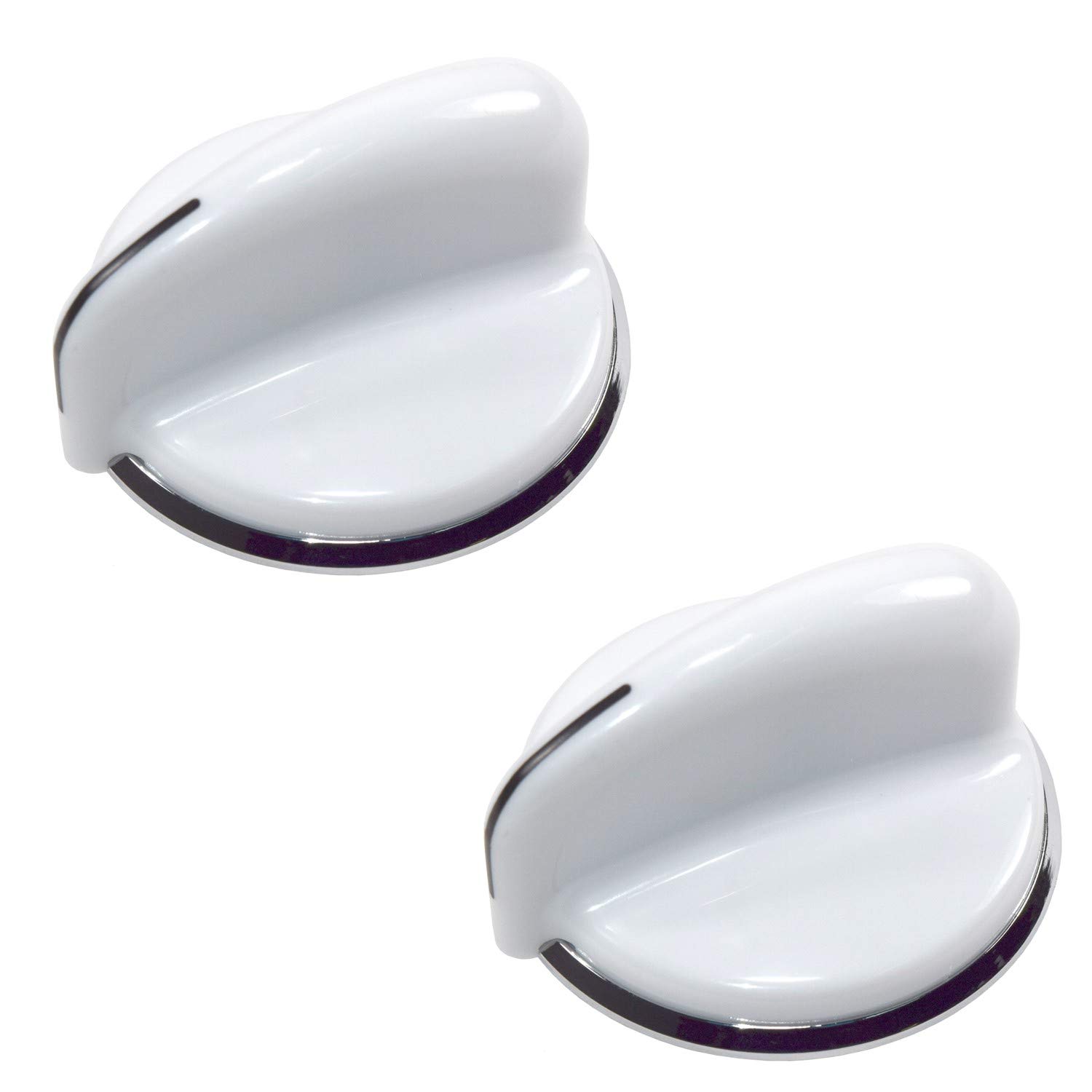 HQRP 2Pack Washer/Dryer Control Knobs Replacement for General Electric