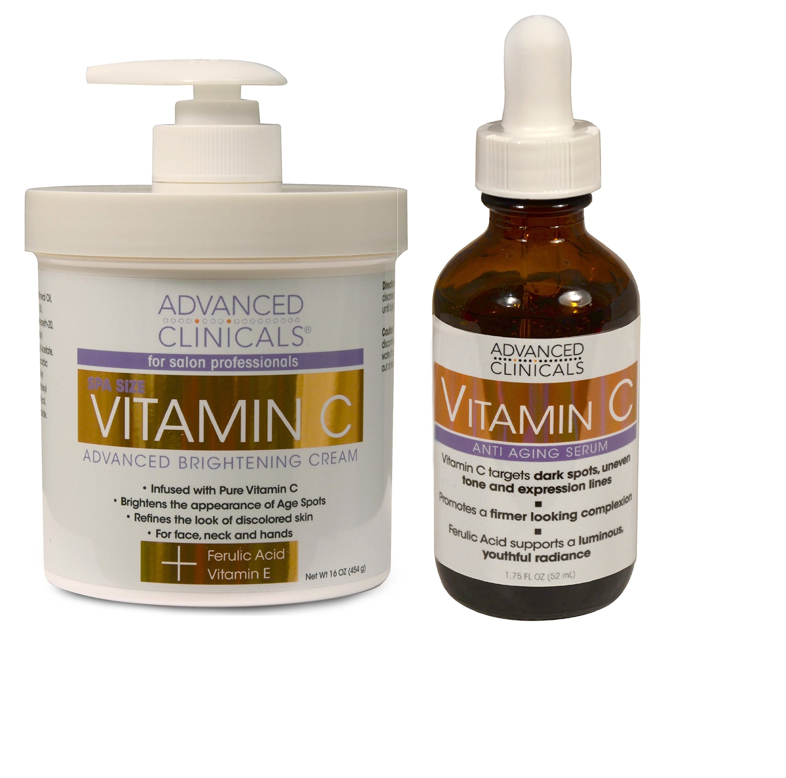 Advanced Clinicals Vitamin C Skin Care Value Set. Vitamin Advanced Clinicals Vitamin C Skin Care Value Set. Vitamin