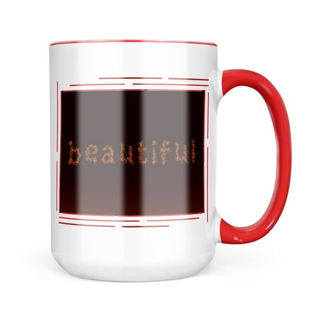 

Neonblond Beautiful Blurry Fire Sparks Mug gift for Coffee Tea lovers
