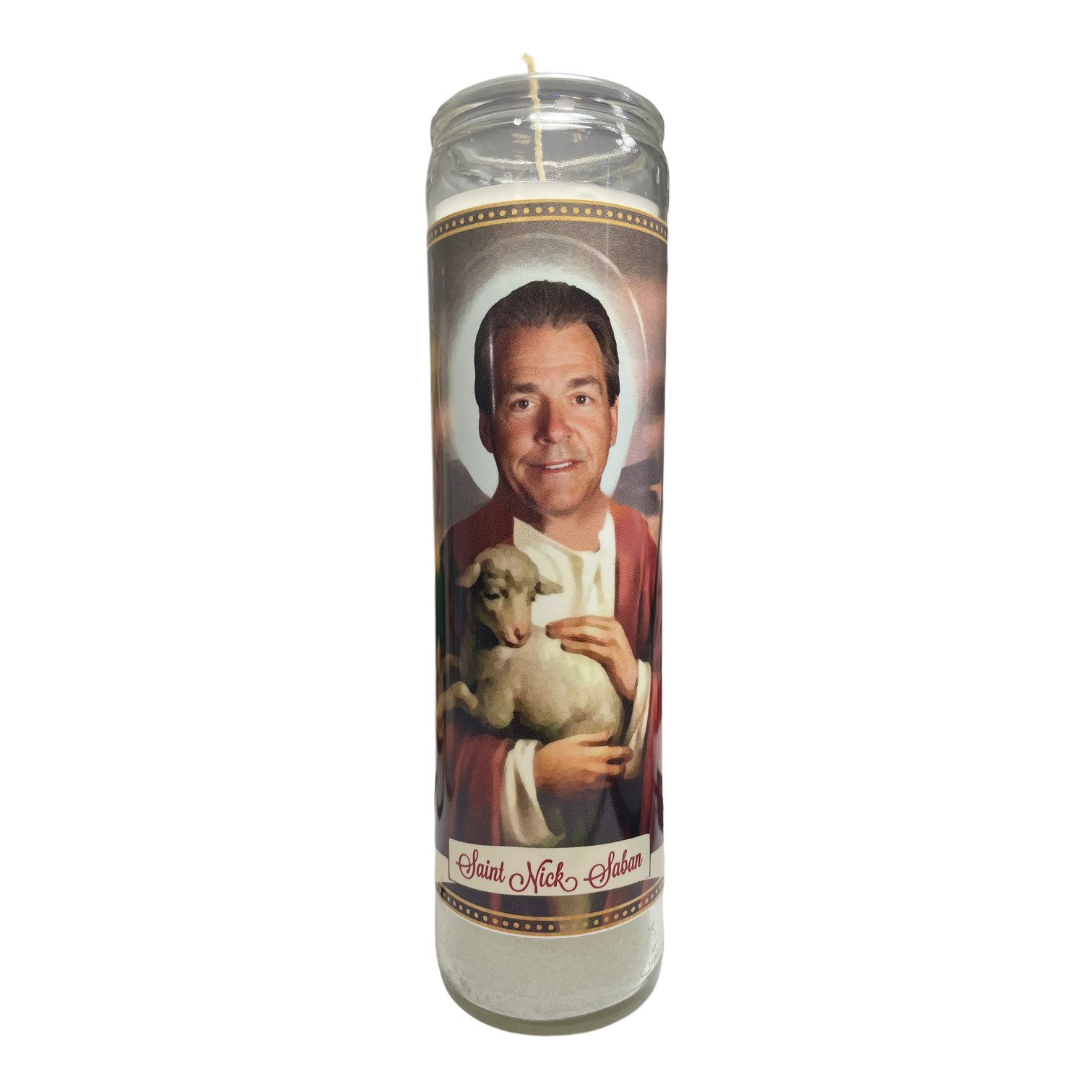 Nick Saban Devotional Prayer Saint Candle