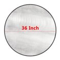 thumbnail image 2 of 36 Inch Round Fire Pit Mat Fire Resistant Grill Mat Deck Protector Heat Resistant Shield Fireproof Mat Pad for Outdoor Barbecue BBQ Grill Deck Lawn Grass Patio Protection, 2 of 7