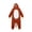 Brown, variant on GiLiling Kids Boys and Girls Animal Tiger Jumpsuit Dress-Up Outfit with Tail for Halloween Costumes Easter (Brown, 3-4 Years)