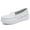 White-Hollow Out, variant on LASUDRAA Women Nurse Shoe Comfortable Breathable Work Shoe Slip-On Lightweight Comfortable Sneaker