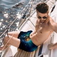 thumbnail image 2 of luoweisi Men's Beach Shorts Quick Dry Swim Trunks with Mesh Lining Seahorse L, 2 of 5