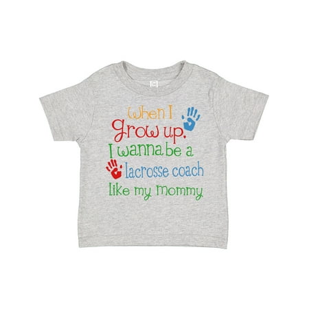 

Inktastic Lacrosse Coach Like Mommy Gift Toddler Boy or Toddler Girl T-Shirt