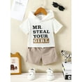 thumbnail image 7 of CARETOO Toddler Boy Summer Short Clothes Sets Hooded Tee Matching Shorts Set 2PCS 1-5T Little Boys Cotton Fabric Casual Sporty Outfits, 7 of 7