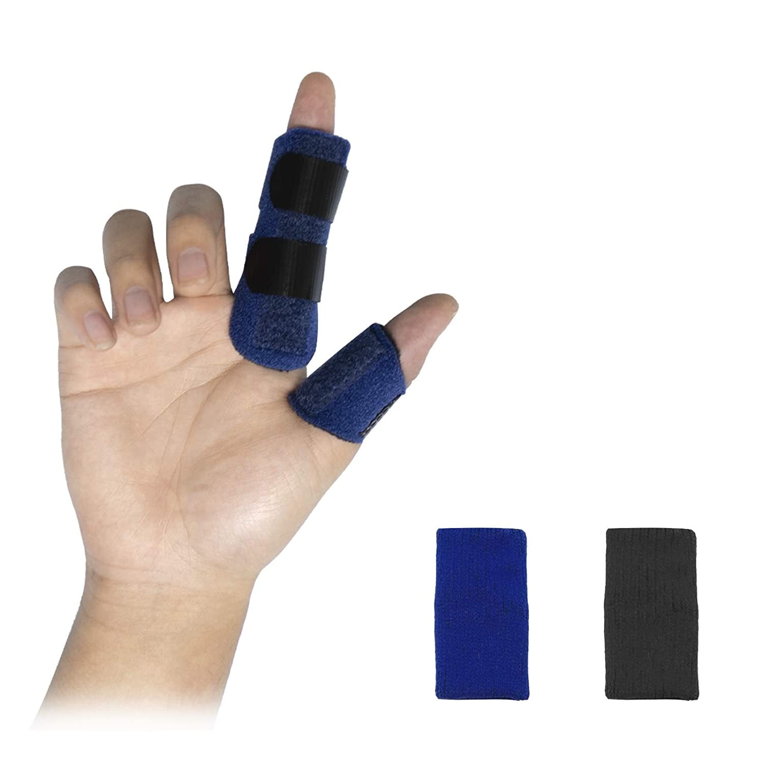 Finger Splint,Set of 2 Different Kinds of Finger Splints +2 Nylon ...