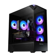 iBUYPOWER Element Gaming PC Desktop Computer Intel Core Ultra 5 225F CPU, NVIDIA GeForce RTX 5060Ti 8GB GPU, 16GB DDR5 RGB 5200MHz RAM, 1TB NVMe SSD, Windows 11 Home, Gamer Keyboard, Mouse-EBI5N56T03