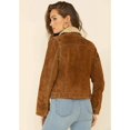 thumbnail image 3 of Scully L1019-81-XL Faux Shearling Jean Jacket, Cinnamon - Extra Large, 3 of 5
