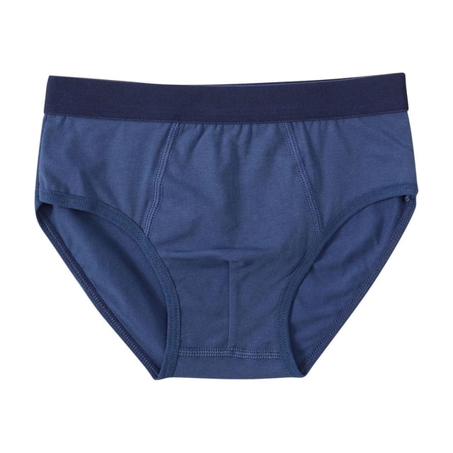 Boys' Briefs Underwear for Men Solid Color Breathable Cool Silk Cavalry Multipc