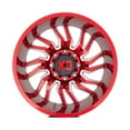 thumbnail image 5 of XD Aluminum Rim XD858 TENSION 22X12in Candy Red Milled Finish, XD85822280944N, 5 of 5