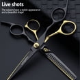 thumbnail image 4 of wingsbro 6.7 Inches Professional Hair Cutting Scissors Kit for Men and Women, Hairdressing Scissors Thinning Scissors Set for Salon Barber, 4 of 7