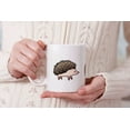 thumbnail image 7 of WIRESTER 11 Oz Ceramic Tea Cup Coffee Mug, Hedgehog, 7 of 7
