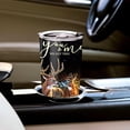 thumbnail image 4 of Personalized Deer Couple Tumbler Customized Name Deers Travel Gift For Couples On Valentines Day Christmas Anniversary Double Wall Insulated 20 30oz Stainless Steel Cup, 4 of 6
