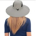 thumbnail image 2 of Super Wide Brim Sun Hat for Men and Women, Waterproof Bucket Hat for Fishing, Hiking, Camping(Grey), 2 of 4