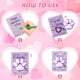 thumbnail image 3 of Set Fidget Toys MozKiz, 28 paquetes, bolas antiestrés con forma de pata de gato, blandas, 3 of 7