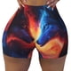 thumbnail image 2 of Fotbe Wolf Shorts Sin Costuras – Shorts Deportivos de Cintura Alta para Mujer, Elásticos para Gimnasio, Yoga, Running o Ciclismo-XX-Large, 2 of 8