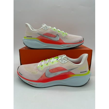 Nike Air Zoom Pegasus 41 Mens Size 14 White Multicolor Athletic Shoes FD2722 100