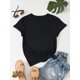 thumbnail image 2 of Fashionable Eye Print T-Shirt - Lightweight Crew Neck, Short Sleeve - Perfect for Spring & Summer - Womens Casual Wardrobe Staple, 2 of 5
