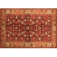 thumbnail image 1 of Ahgly Company Indoor Rectangle Oriental Orange Industrial Area Rugs, 6' x 9', 1 of 4