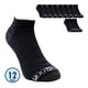 thumbnail image 1 of Fruit of the Loom Tin Caballero Unitalla Algodón Afelpado Negro 12 pares, 1 of 3