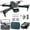 BlackA, variant on Iumwxz Foldable Drone with Dual 1080p Wifi Camera for Adults and ; Gesture Control Rc Quadcopter with Batteries Drones for Adults and Tax Free home decor christmas clearance outdoors indoor