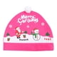 thumbnail image 2 of Christmas Car Chair Cover Holiday Car Chair Santa Hat Dress Up Decorations Seat Headrest Cover, 2 of 6