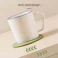 thumbnail image 4 of TidBay Silicone Cup Lids Multicolored Flexible Mug Covers Hot Cup Lid Coffee Tea Coaster High-Temperature Resistant Coaster Dustproof Leakproof Cup Lids, 4 of 8