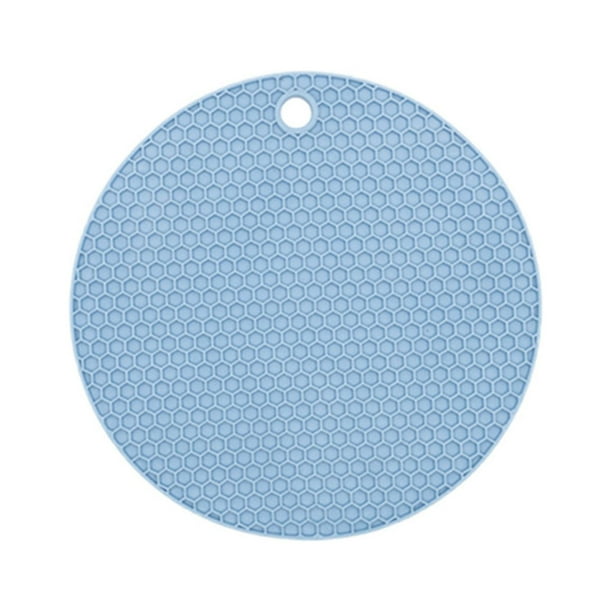 Placemat,Round Placemat Rubber Toxic Dining Table Mat Table Insulation