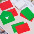 thumbnail image 3 of 200 Sets Small Christmas Blank Cards with Small Gift Card Wedding Invitation Envelopes for Christmas 4 x 2.9 Inch Red Green, 3 of 6