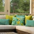 thumbnail image 3 of Pillow Perfect Textured Solid 18.5 x 18.5 in. Outdoor Toss Pillows - Set of 2, 3 of 4