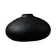 thumbnail image 1 of Florero de cerámica, florero hidropónico negro, moderno florero floral decorativo de para sala de , decoración interior para hogar, centro de A, 1 of 5