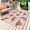 Pink, variant on Leopard Outdoor Rug for Patio/Deck/Porch, Non-Slip Large Area Rug 5 x 7 Ft, Vintage Primitive Animals Pink Indoor Outdoor Rugs Washable Area Rugs, Reversible Camping Rug Carpet Runner