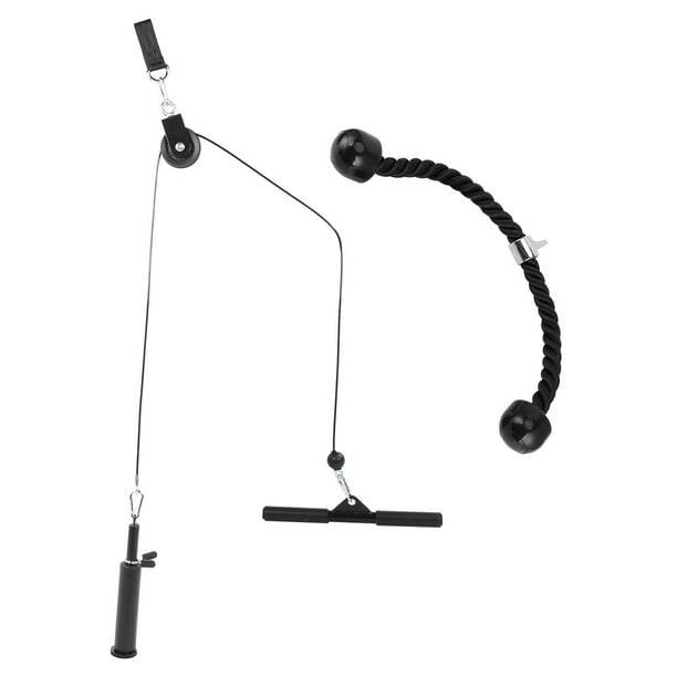 3 Ensembles Barres De Fitness Multifonctions – Barre Biceps, Triceps, Traction & Poulie Pour Musculation à Domicile