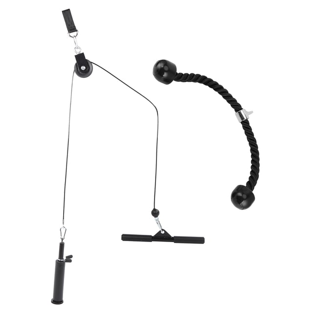 Equipo de Ejercicios de Bricolaje ANGGREK Cable de Polea para Entrenamiento Profesional de Fuerza Muscular
