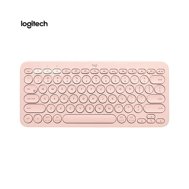 Logitech K380 Wireless 3 0 Keyboard Easy Switch Keyboard Multi Device Connection Multiple Operating Systems Pink Walmart Com Walmart Com
