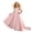 Light Pink, variant on JUMEYU Little Girls Satin Flower Girl Dress Long Sleeveless Bow Wedding Formal Gown Dresses Size 11 (Light Pink,11 Years)