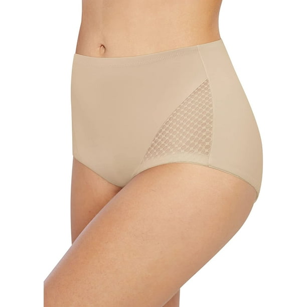 Bali Women’s Passion for Comfort Firm Control Shapewear Brief Fajas 2-Pack Cool Comfort DFX008