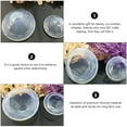 thumbnail image 2 of NUOLUX DIY Silicone Mold Transparent Silicone 2Set 2.8x2.8x1.4in, 2 of 6