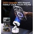 thumbnail image 5 of MAGIC JOHN Cell Phone Holder Magnetic Vacuum Suction Car Mount, 5 of 8