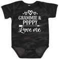 thumbnail image 3 of Inktastic Grammie and Poppy Love Me Boys or Girls Baby Bodysuit, 3 of 5