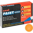 thumbnail image 2 of Uni-ball Permanent Marker Medium Bullet Tip Orange 63607, 2 of 4